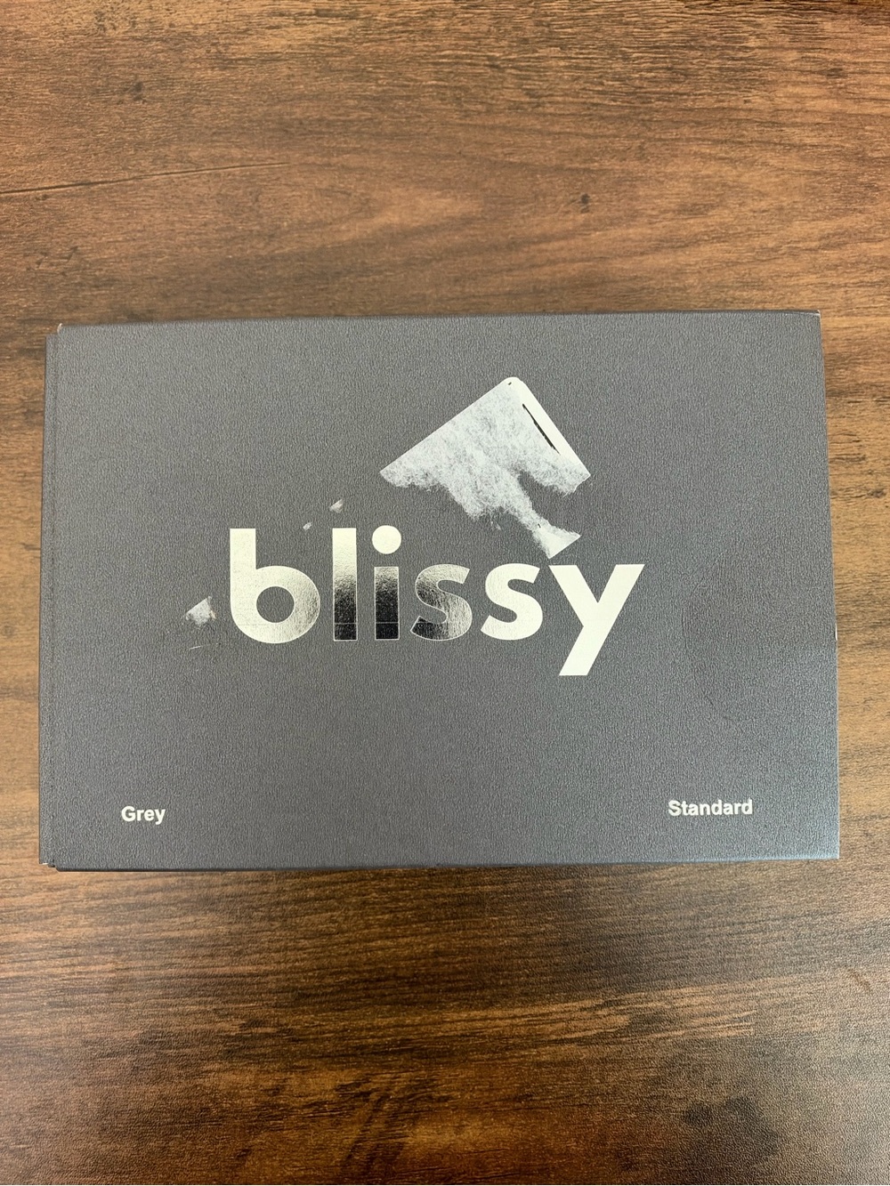 Blissy 100% Mulberry Silk Gray Pillowcase